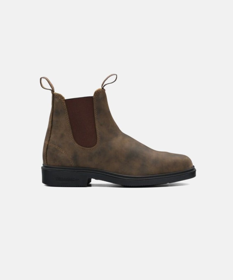 Men Blundstone Chelsea Boots | Blundstone 1306 Rustic Brown Unisex Boots