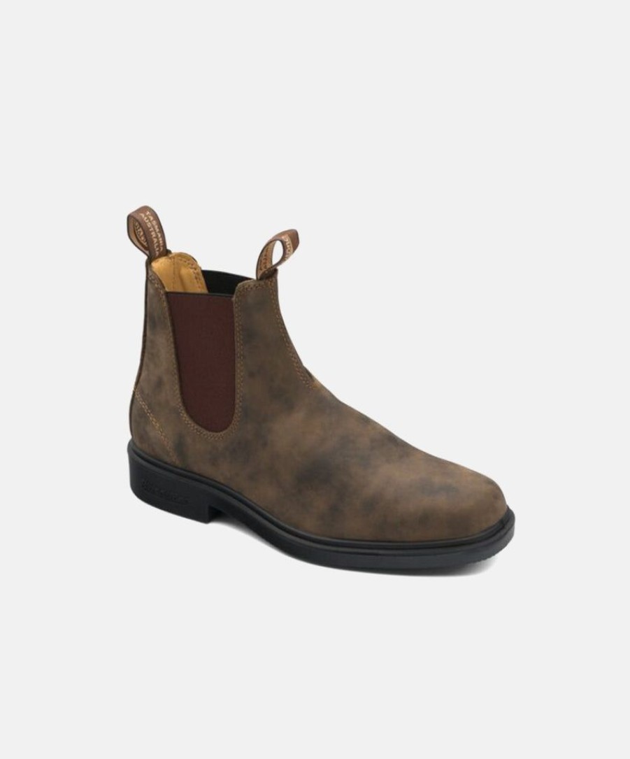 Men Blundstone Chelsea Boots | Blundstone 1306 Rustic Brown Unisex Boots