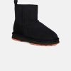 Women EMU Australia Boots | Emu Sharky Mini Black/Crimson Sheepskin Boots