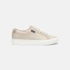 Women Frankie4 Leather Sneakers | Frankie4 Mim Iii Almond Milk / Suede Sneakers