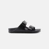 Men Birkenstock Slides | Birkenstock Arizona Eva Sandals Black