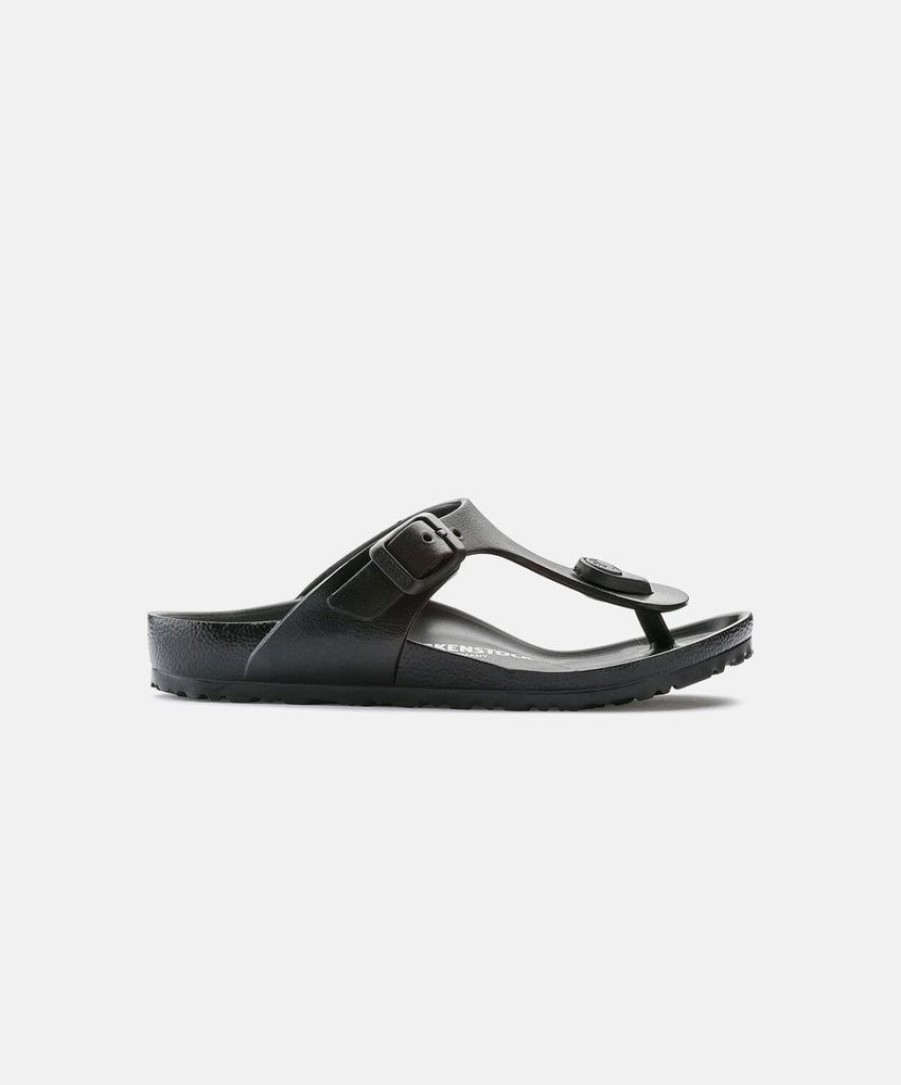 Kids Birkenstock | Birkenstock Kids Gizeh Eva Black Sandals