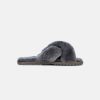 Women EMU Australia Slippers | Emu Mayberry Charcoal Sheepskin Slippers