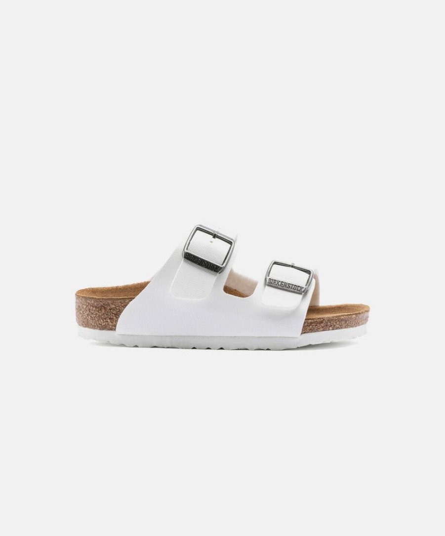 Kids Birkenstock | Birkenstock Kids Arizona Bf White