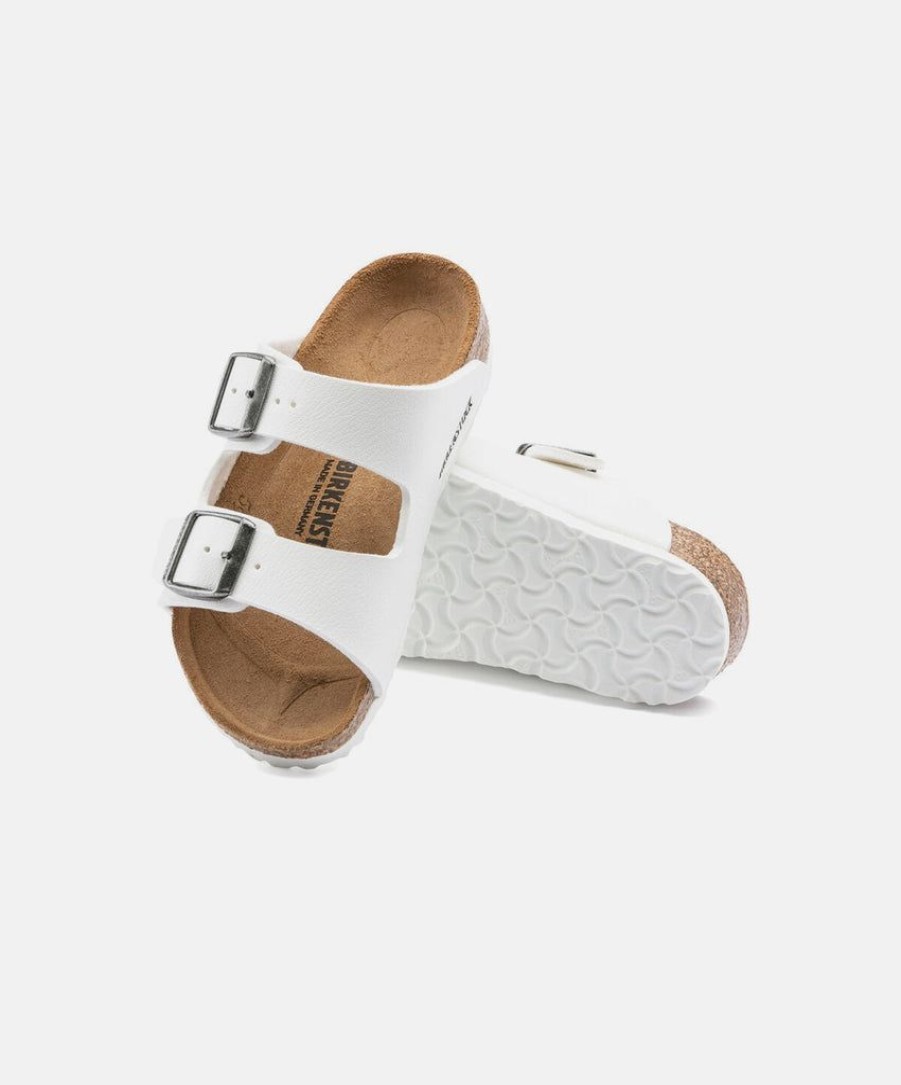 Kids Birkenstock | Birkenstock Kids Arizona Bf White