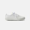 Women Birkenstock Lace Up Sneakers | Birkenstock Qo 500 Mf White