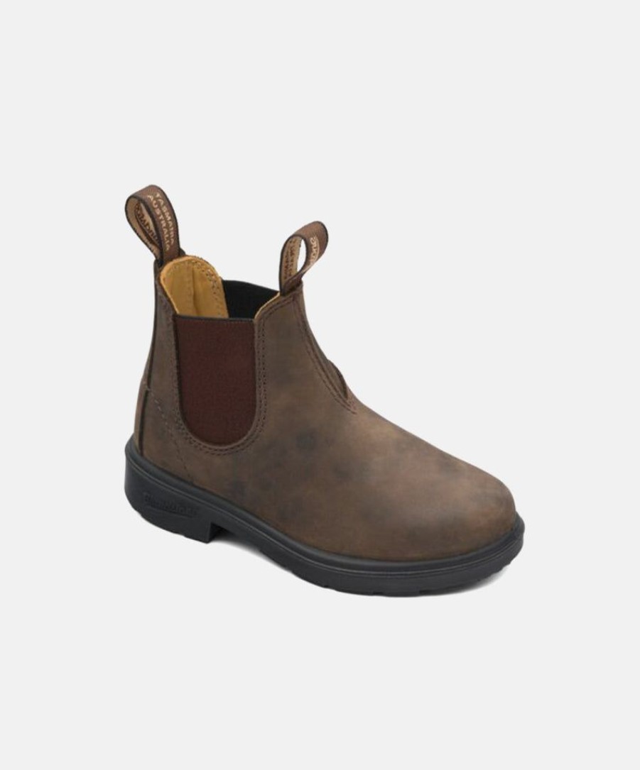 Kids Blundstone | Blundstone 565 Rustic Brown Kids Boots