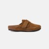 Men Birkenstock Suede Sandals | Birkenstock Nagoya Nu L Desert Buck Brown