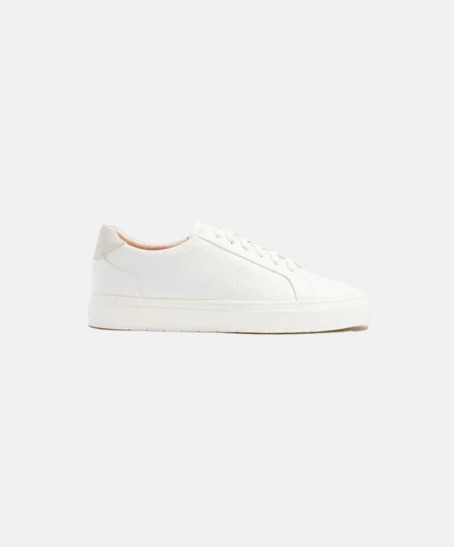 Women Bstore Walking Sneakers | Frankie4 Mim Iv White/Suede Sneakers