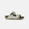 Kids Birkenstock | Birkenstock Kids Arizona Bf Electric Metallic Gold