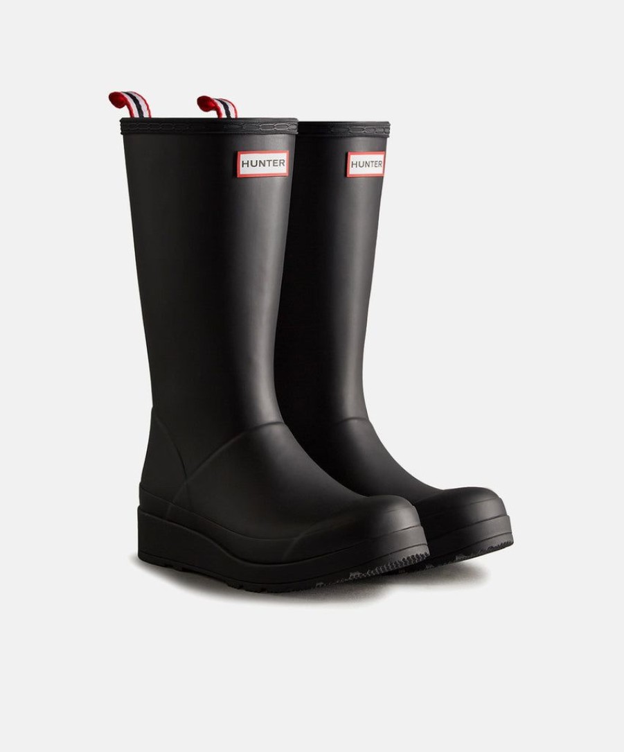 Women Hunter Wellington Boots | Hunter Womens Original Play Tall Black Boots