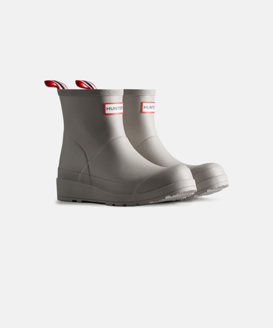 Women Hunter Wellington Boots | Hunter Womens Original Play Short Zinc Boots