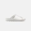 Women Birkenstock Thongs | Birkenstock Gizeh Eva White Sandals