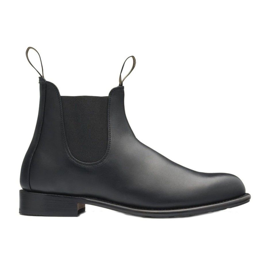 Men Blundstone Chelsea Boots | Blundstone 152 Black Heritage Mens Boots