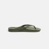 Women Archies Toe Post Sandals | Archies Arch Support Khaki Thongs