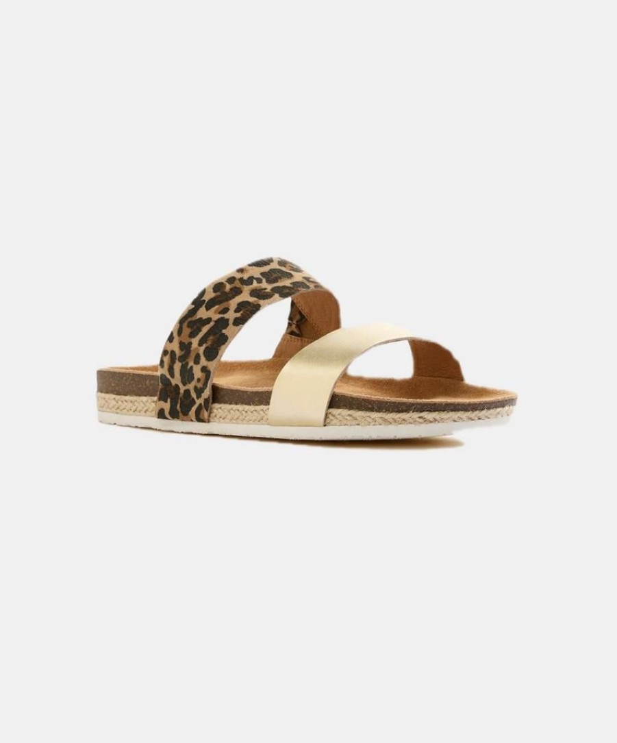 Women Frankie4 Slides | Frankie4 Maria Iii Slides Gold