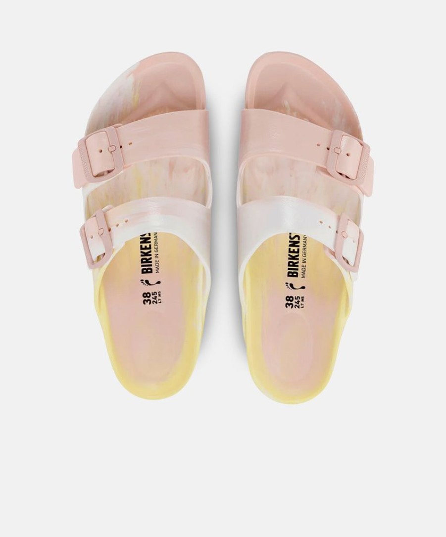 Women Birkenstock Two Strap Sandals | Birkenstock Arizona Eva Multi Sandals Pink