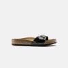 Women Birkenstock Slides | Birkenstock Madrid Bf Patent Black