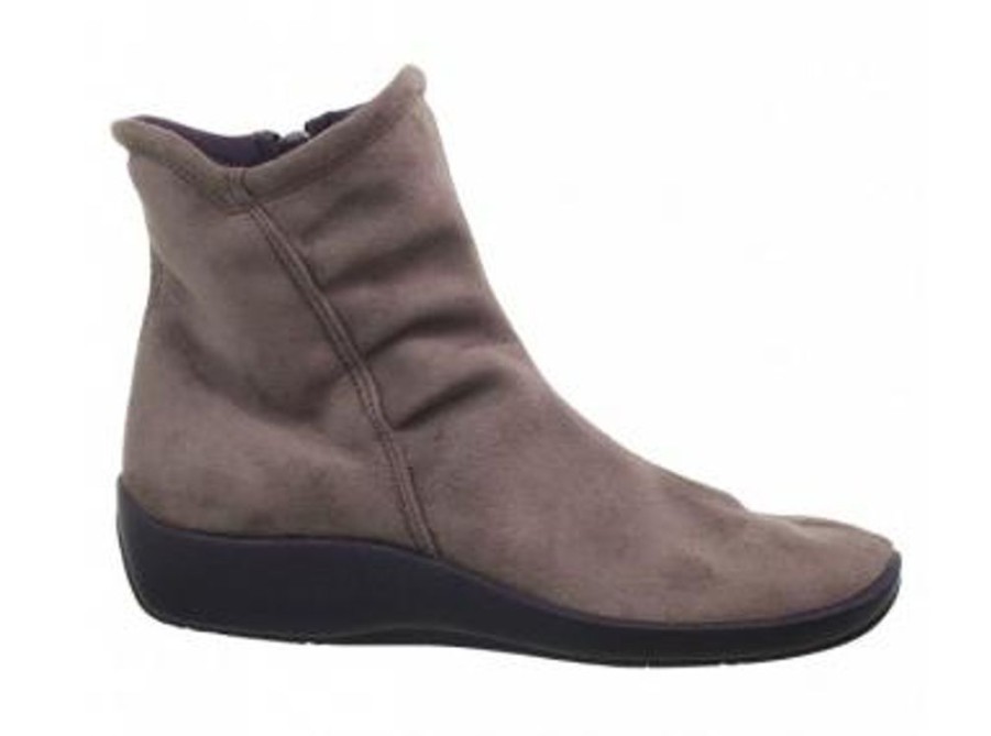 Women Arcopedico Flat Boots | Arcopedico L19 Taupe Boots