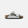 Kids Birkenstock | Birkenstock Kids Arizona Bf Silver