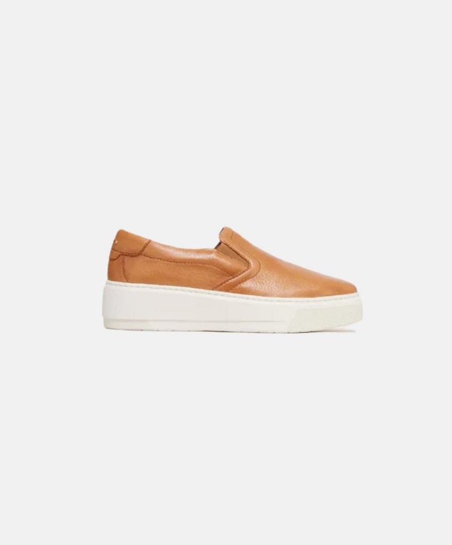 Women Bstore Walking Sneakers | Frankie4 Maxwell Tan Sneakers