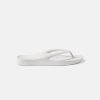 Women Archies Slides | Archies Arch Support White Thongs