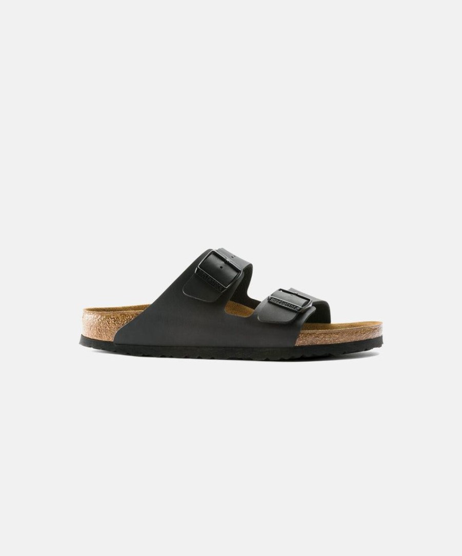 Men Birkenstock Two Strap Sandals | Birkenstock Arizona Bf Sandals Black