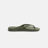 Men Archies Toe Post Sandals | Archies Arch Support Khaki Thongs