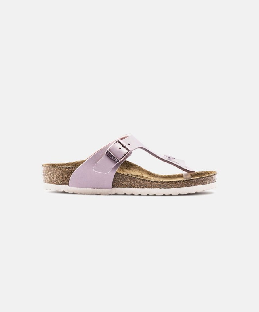 Kids Birkenstock | Birkenstock Kids Gizeh Birko-Flor Mauve Lavender Sandals