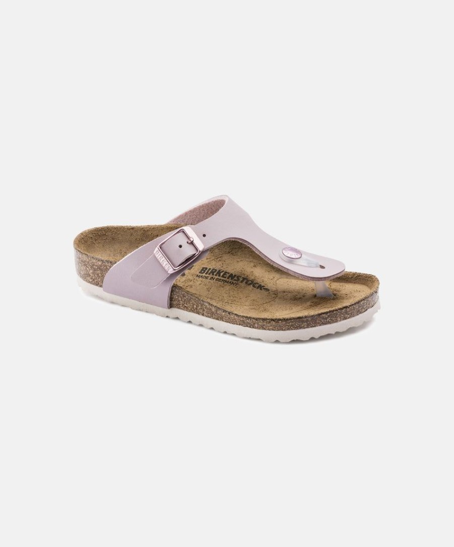 Kids Birkenstock | Birkenstock Kids Gizeh Birko-Flor Mauve Lavender Sandals