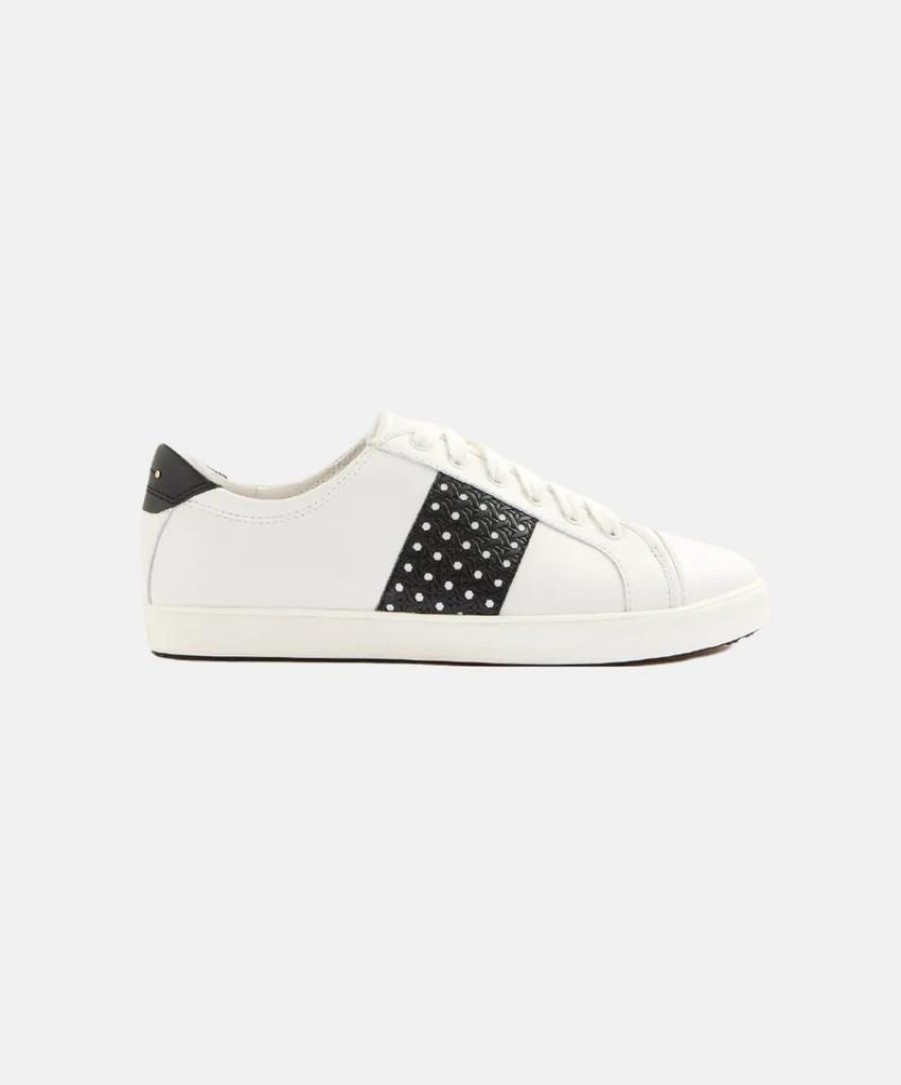 Women Frankie4 Walking Sneakers | Frankie4 Elena Iii Sneakers Black/White