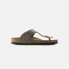 Men Birkenstock Toe Post Sandals | Birkenstock Ramses Bb Stone