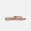 Women Archies Slides | Archies Arch Support Thongs Tan