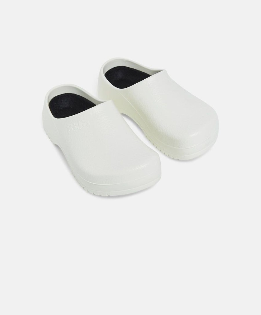 Women Birkenstock Clogs | Birkenstock Super Birki Pu White Clogs