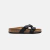 Women Birkenstock Slides | Birkenstock Yao Bf Black