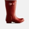 Women Hunter Wellington Boots | Hunter Original Juniors Military Red Wellington Boots