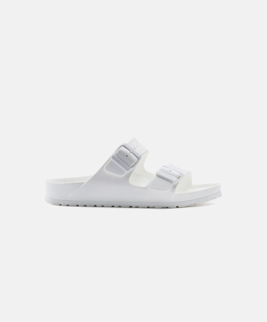 Men Birkenstock Two Strap Sandals | Birkenstock Arizona Eva Sandals White