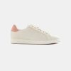 Women Frankie4 Leather Sneakers | Frankie4 Jackie Iv Chalk/Dusty Pink Sneakers