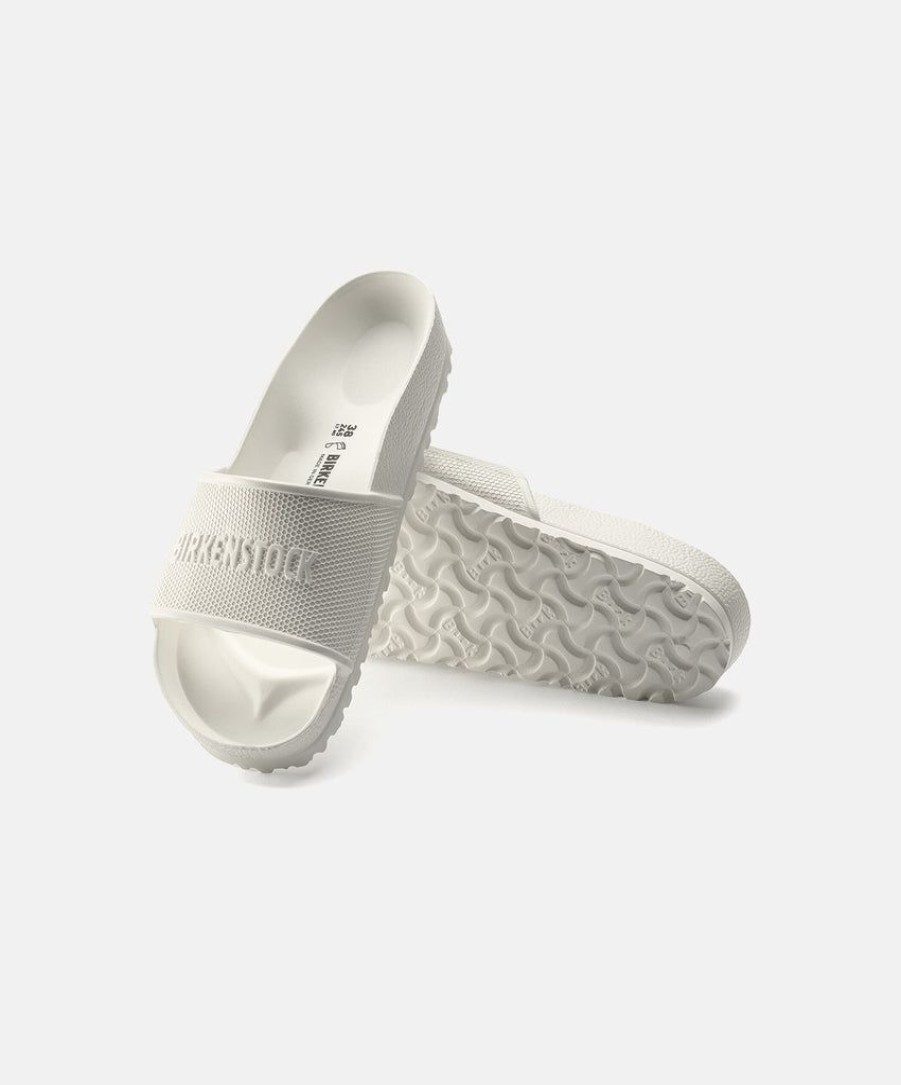 Women Birkenstock Slides | Birkenstock Barbados Eva White Sandals