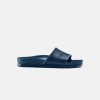 Men Birkenstock Slides | Birkenstock Barbados Eva Navy Sandals