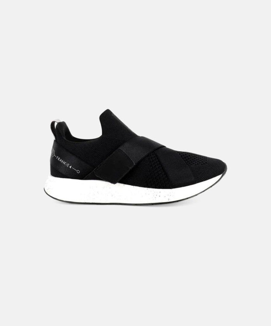 Women Frankie4 Walking Sneakers | Frankie4 Zoey Black Sneakers