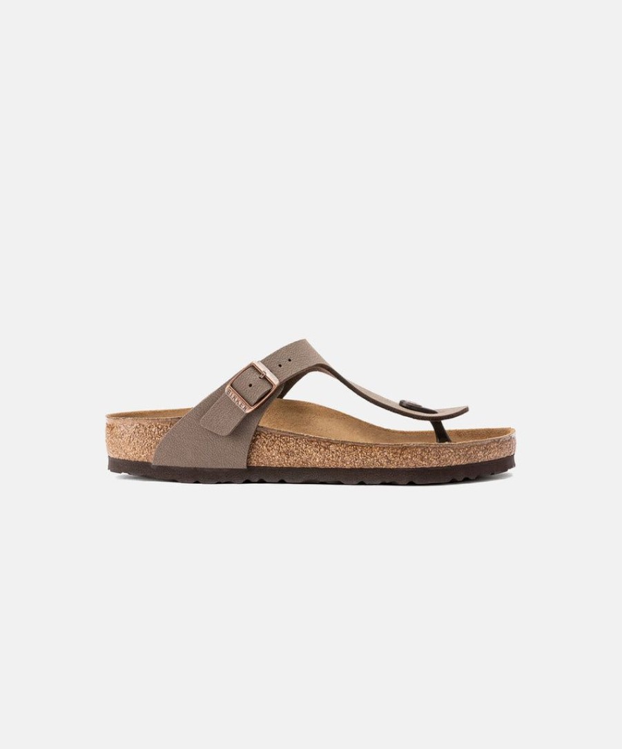 Women Birkenstock Thongs | Birkenstock Gizeh Bb Sandals Brown