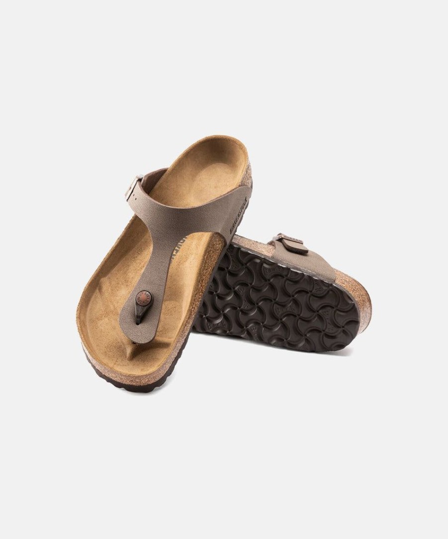 Women Birkenstock Thongs | Birkenstock Gizeh Bb Sandals Brown