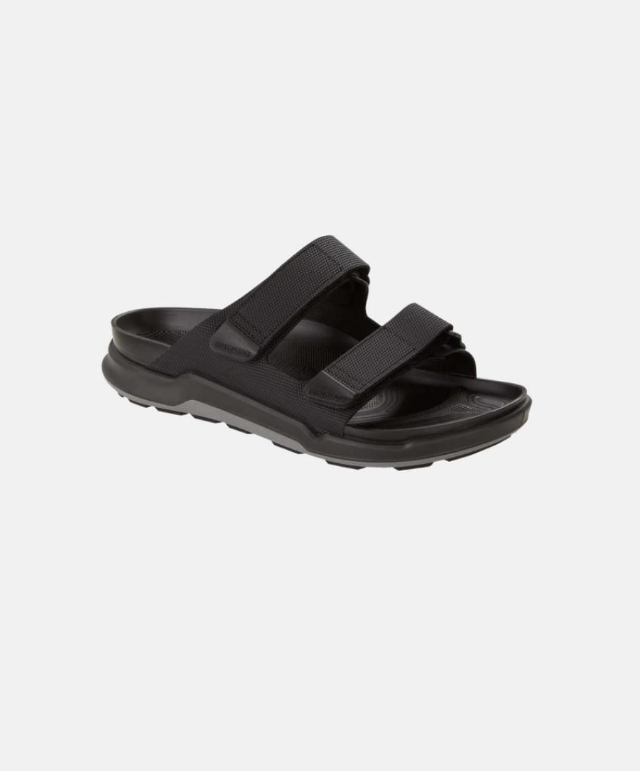 Men Birkenstock Two Strap Sandals | Birkenstock Atacama Cross Element Bf Sandals Black