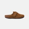 Women Birkenstock Suede Sandals | Birkenstock Nagoya Nu L Desert Buck Brown