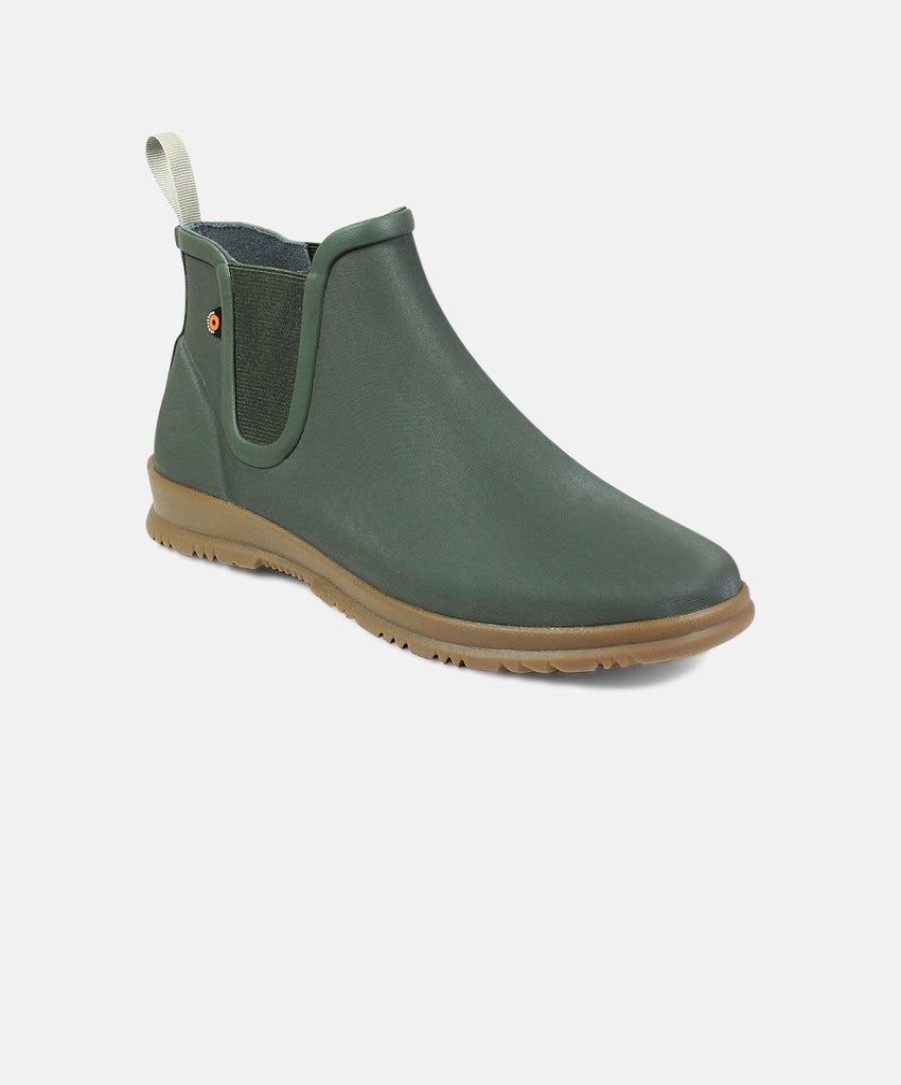 Women BOGS Slip On Boots | Bogs Sweet Pea Sage Womens Boots