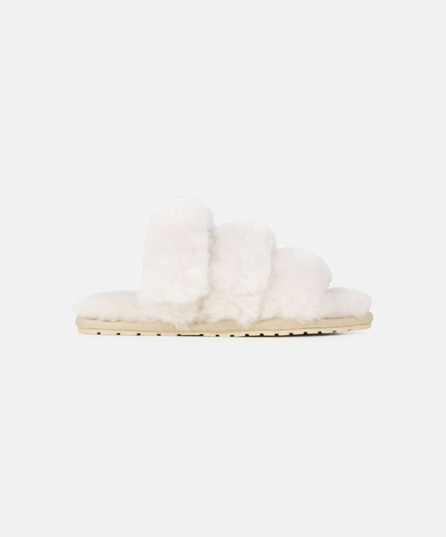 Women EMU Australia Slippers | Emu Jacana Macadamia Sheepskin Slippers