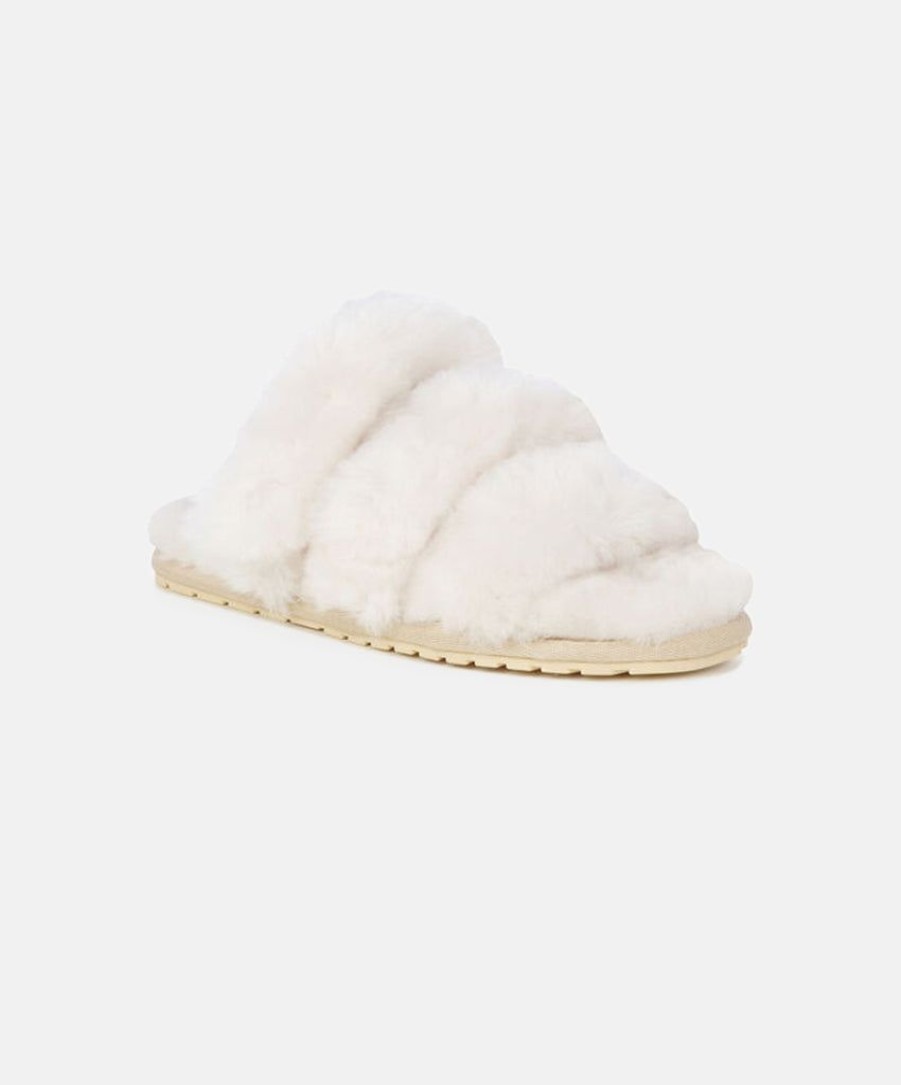 Women EMU Australia Slippers | Emu Jacana Macadamia Sheepskin Slippers