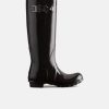 Women Hunter Wellington Boots | Hunter Womens Original Tall Gloss Black Boots