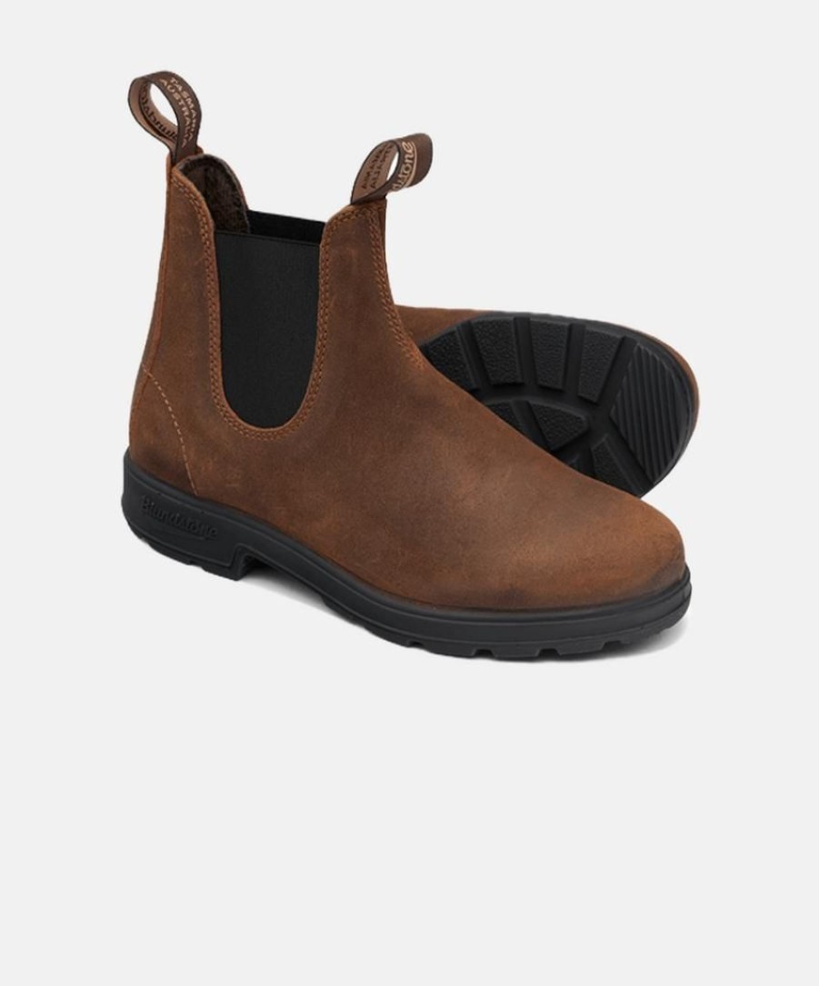 Men Blundstone Chelsea Boots | Blundstone 1911 Suede Boots Brown